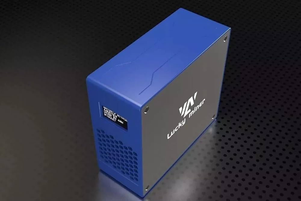 Lucky Bitcoins Solo Miner Machine LV07 1TH/S 25W 2.4GWiFi SHA-256 Asic Chip WiFi