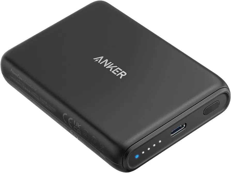 Anker 521 Magnetic Battery (PowerCore Magnetic 5K), 5000 mAh Magnetic Wireless Portable power bank