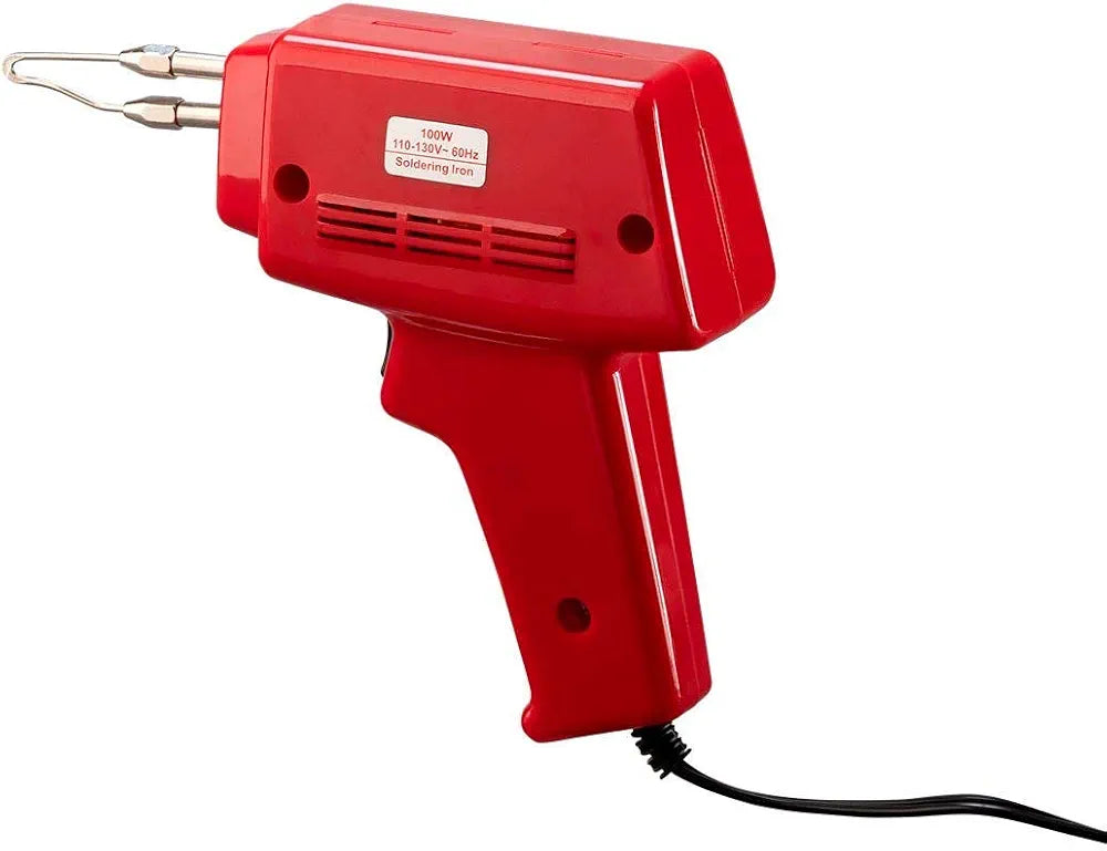 Electric Soldering Gun, 100-Watt Double Insulated Soldering Gun, Lightweight and Balanced Pistol Grip