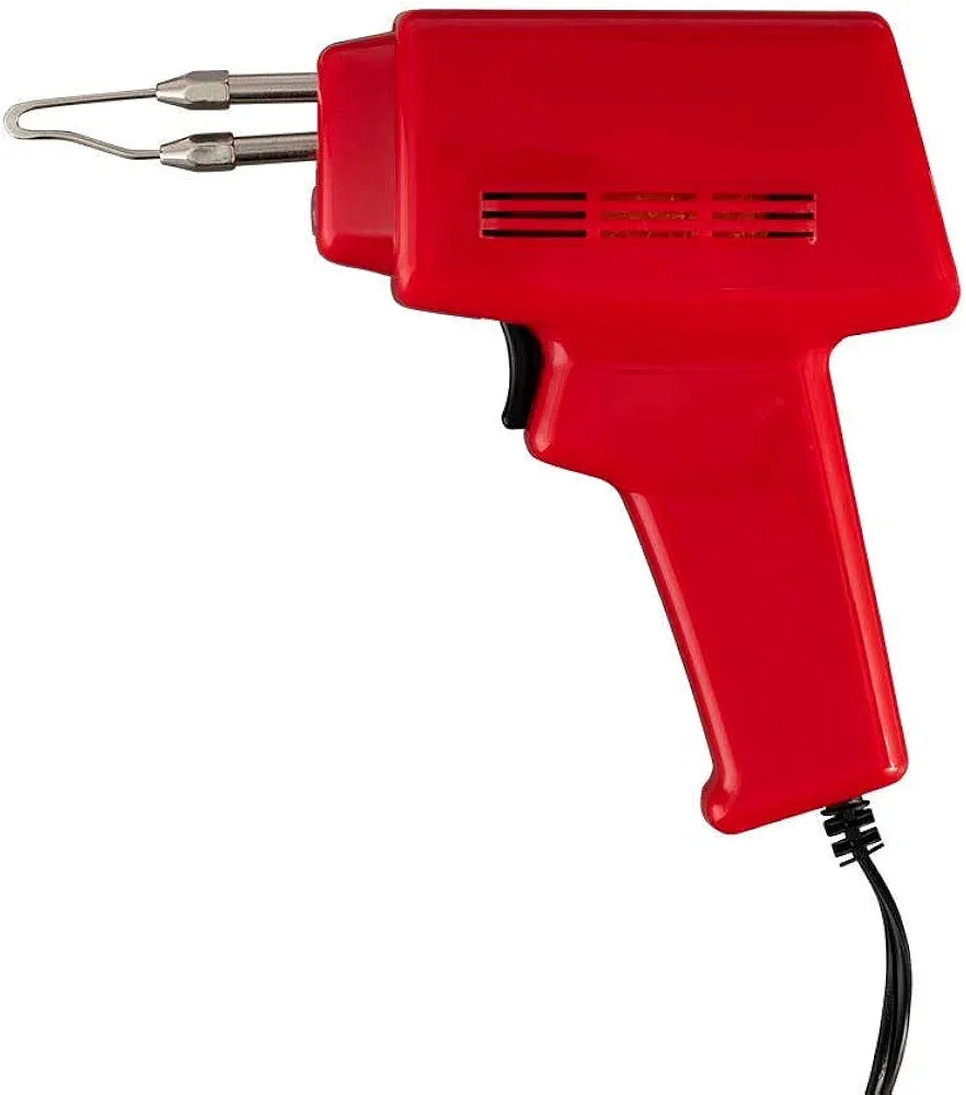 Electric Soldering Gun, 100-Watt Double Insulated Soldering Gun, Lightweight and Balanced Pistol Grip