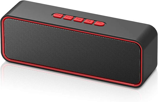 Portable Bluetooth Speaker, TWS Bluetooth 5.0 Wireless Speaker with 3D Stereo Hi-Fi Bass, Built-in 1500 mAh Battery, 12H Playtime