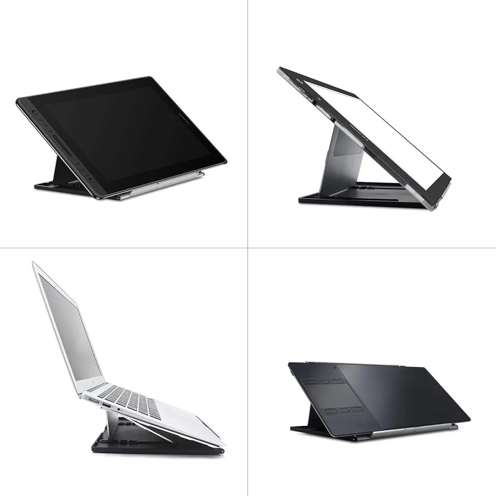 HUION Adjustable Stand Multi-Angle Portable Desk Stand for 10-15.6" Graphics Drawing Monitor Tablet Pen Display, Suitable for Kamvas Pro 16/Pro 12/Pro 13, Kamvas 12/13/16, iPad Pro, Wacom Cintiq