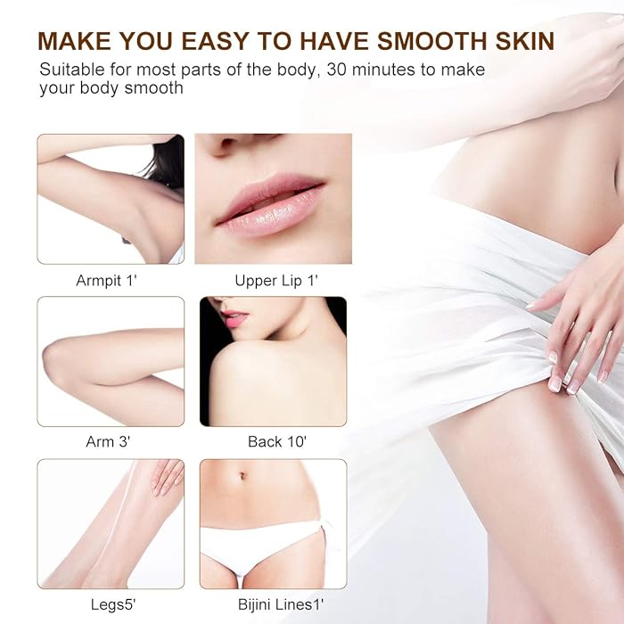 SKEY IPL Hair Removal Device System for Women Men, Laser Hair Remover Machines for Face Permanent 500,000 Flashes Painless Facial Hair Remove Unwanted Hair Armpit Bikini Line Leg Body Home Use