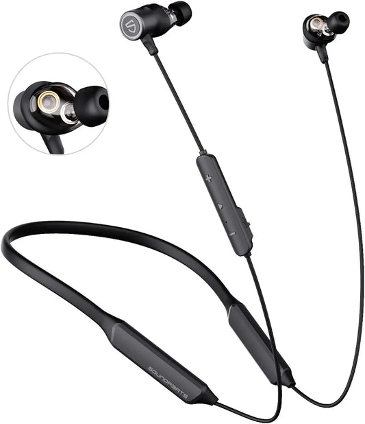 SoundPEATS Dual Dynamic Drivers Bluetooth 5.2 Headphones