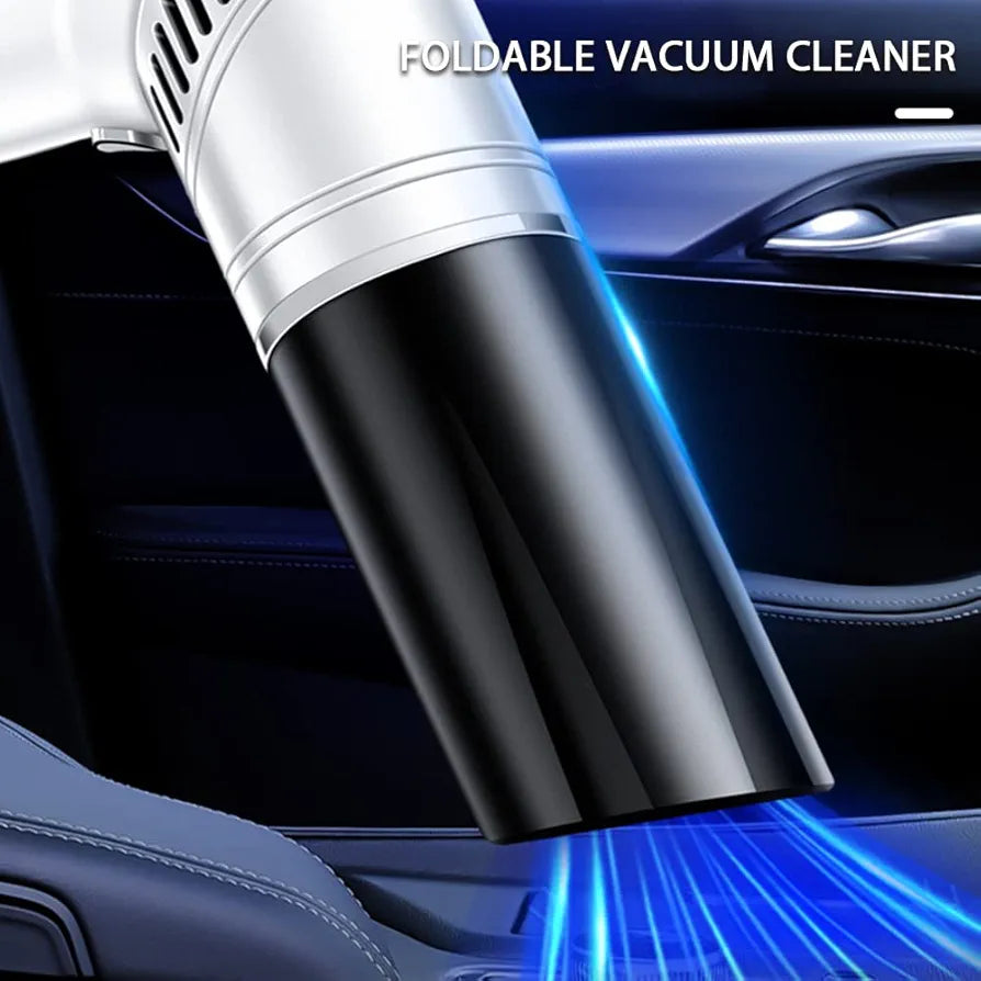 Car Vacuum Cleaner Handheld Cordless Foldable Vacuum Cleaners 120W 12000Pa High Power Portable Vacuums for Car Home Office Pet Hair