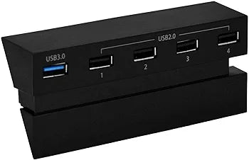 Dobe 2 to 5 USB HUB for PS4 System