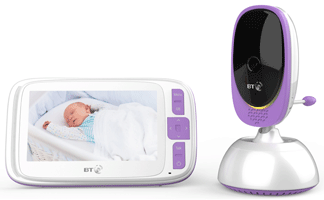 BT Smart Video Baby Monitor with 5 inch Colour Screen, Smartphone app,