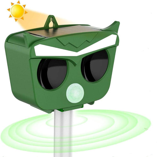 Ultrasonic Solar Animal Repellent