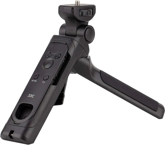 JJC Shooting Grip Detachable Bluetooth Remote for Sony ZV-E1 ZV-E10 ZV-1 ZV-1F A6600 A6400 A6100 RX100VII RX0II FX30 A7C A7SIII A7III A7RIII A7RIV A7RV fits Vlogger Replaces GP-VPT2BT Mini Tripod Grip
