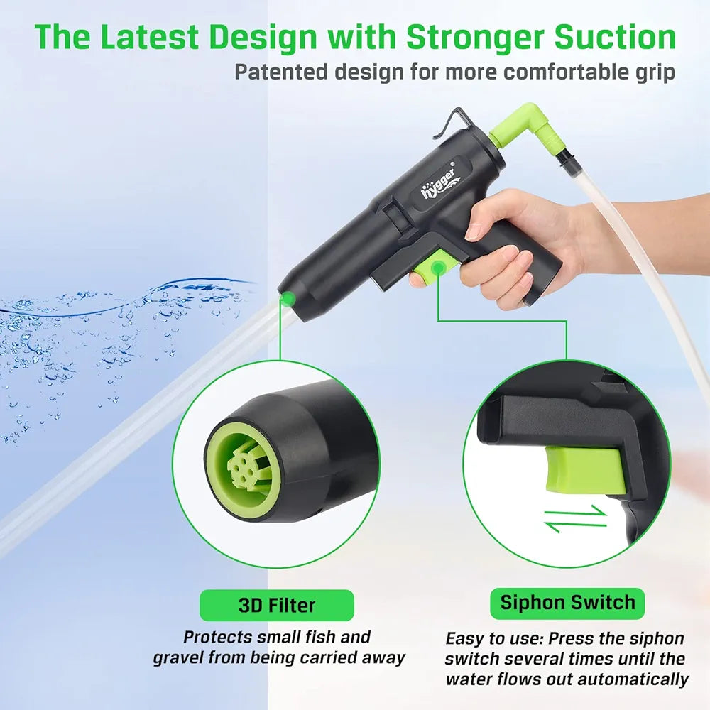 Hygger Aquarium Vacuum Gravel Cleaner