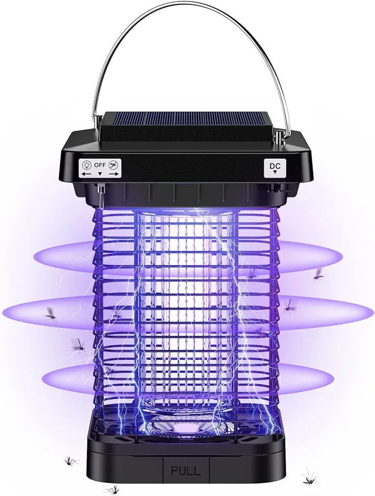 Bug Zapper for Outdoor and Indoor, Mosquito Zapper with High Powered 4200V Electric, Fly Traps Waterproof Fly Zapper Mosquito Killer for Home Backyard Patio Garden Camp