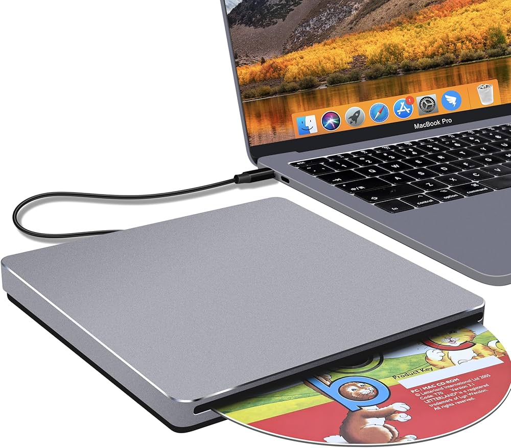 External DVD Drive Blu-ray player USB 3.0 Slot-In CD DVD +/-RW Drive ROM Burner Player for Laptop