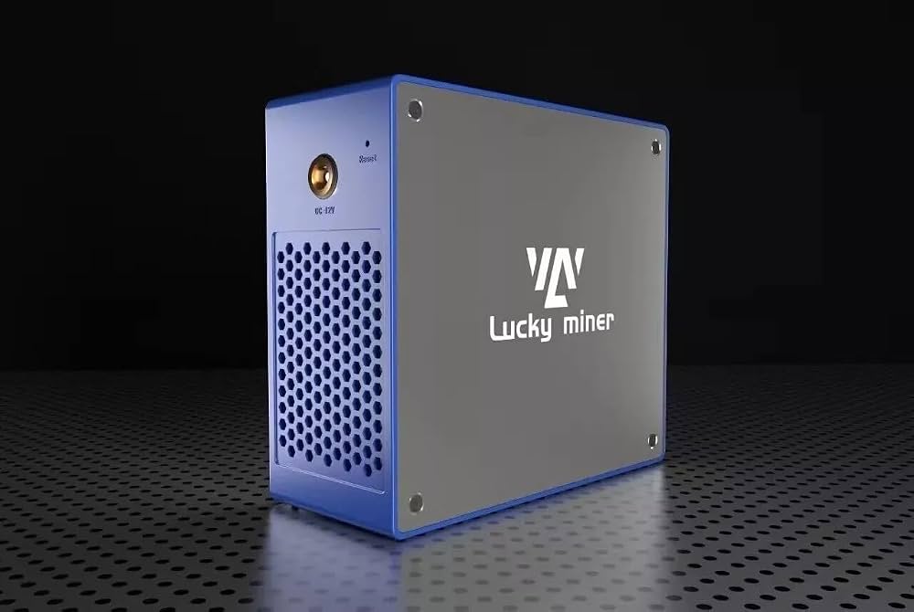 Lucky Bitcoins Solo Miner Machine LV07 1TH/S 25W 2.4GWiFi SHA-256 Asic Chip WiFi