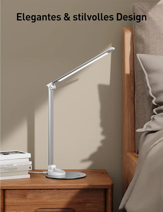 sympa LED Metal Desk Lamp, Table Lamp with 5 Colour Temperatures