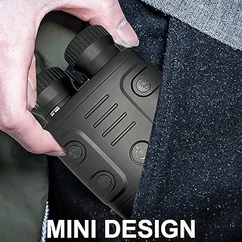 Night Vision Goggles, R18 Digital Night Vision Binoculars for Total Dark, 2.4'' 1080p Photo & Video Infrared Night Vision Scope for Hunting Travel Surveillance