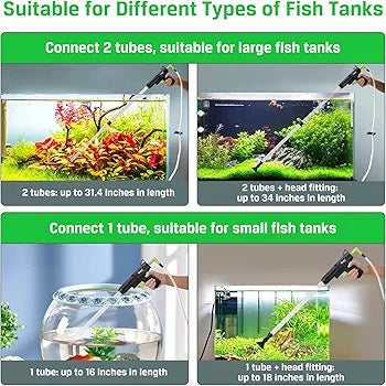 Hygger Aquarium Vacuum Gravel Cleaner
