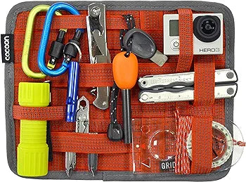 Cocoon CPG7RD GRID-IT! Accessory Organizer - Small 7.25" x 9.25" (Racing Red)