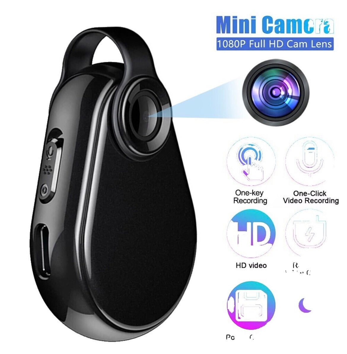 Mini Body Camera Digital Voice Recorder USB and Memory Stick 32GB