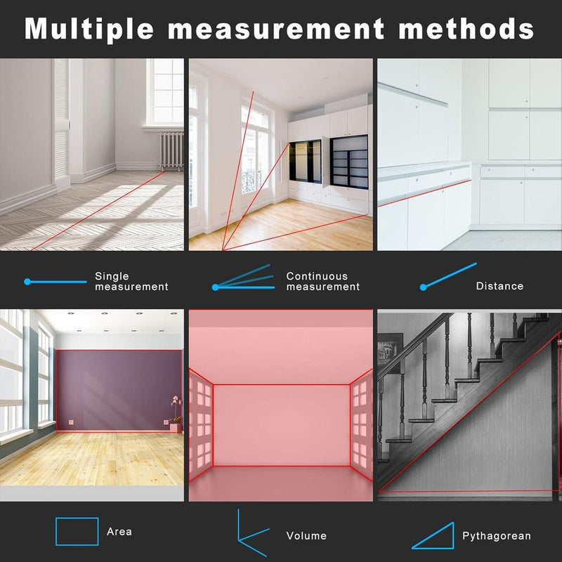 HANMATEK LM50 Laser Distance Measure 50m