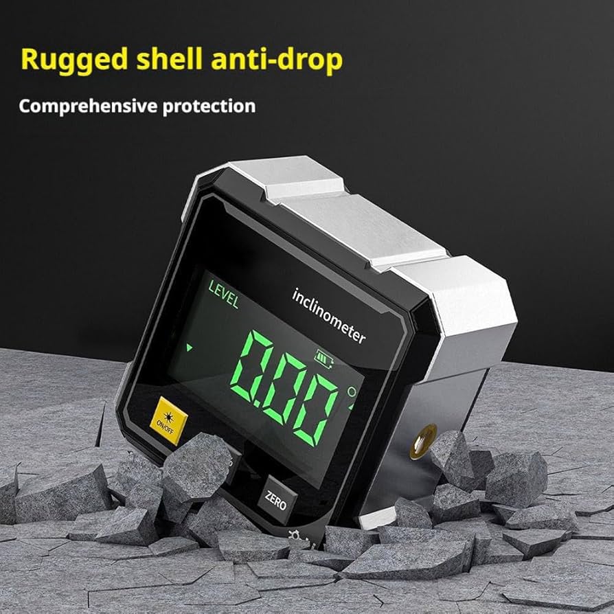 Rugged anti-drop angle finder