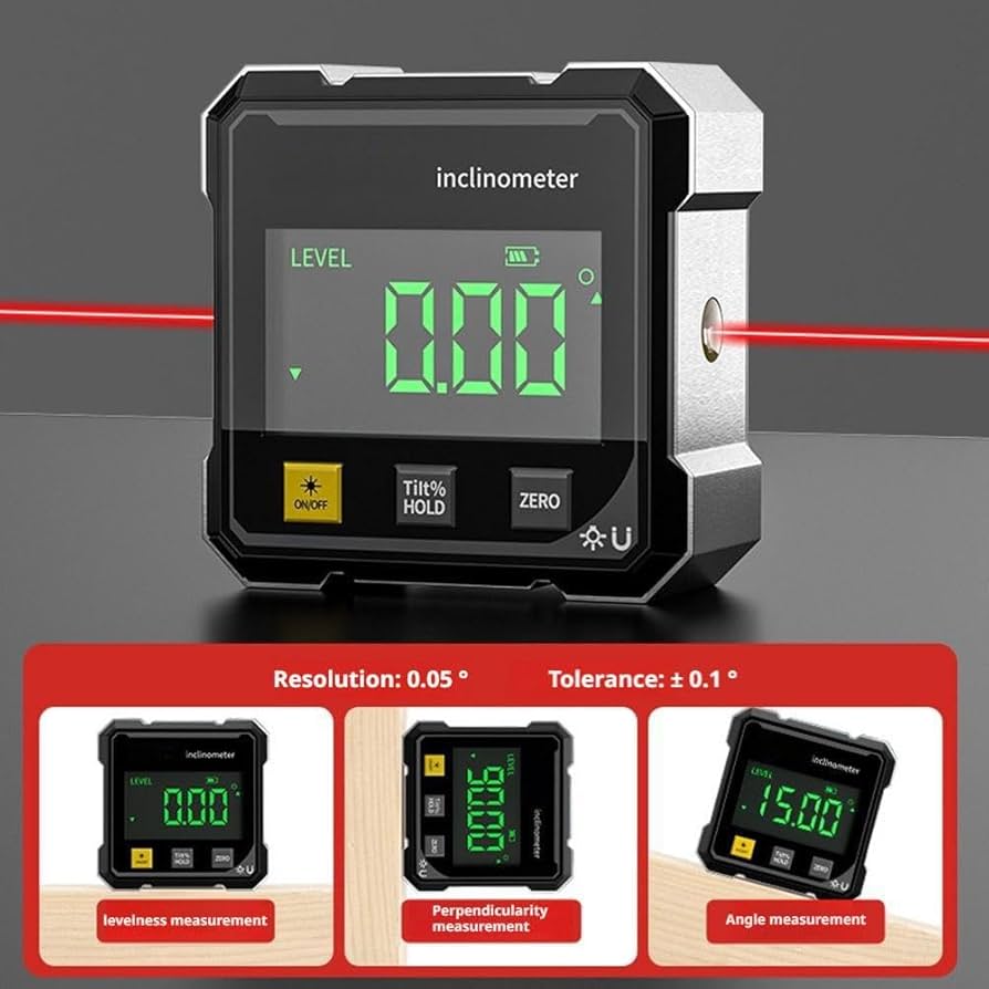 Level and angle measurement modes