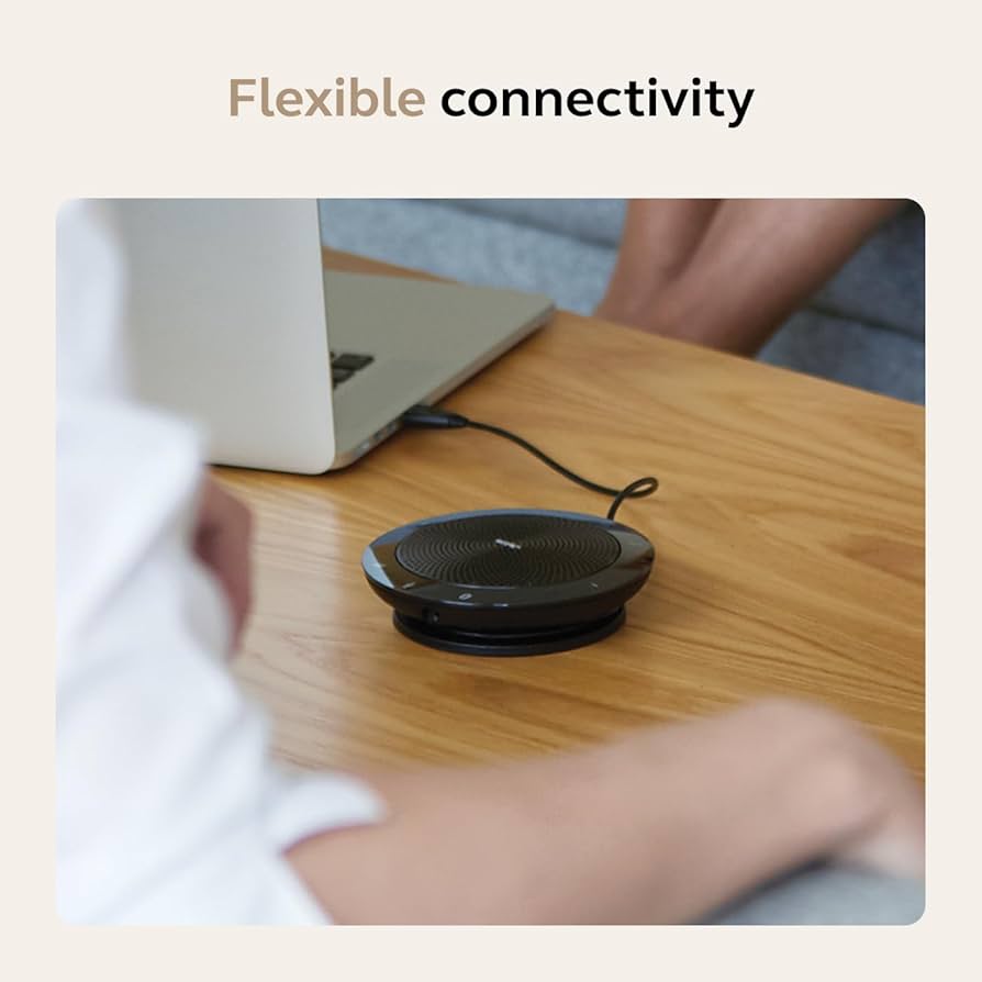 Jabra Speak 510 Portable, USB or Wireless Bluetooth Speaker