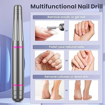 Electric Nail Files, Professional Nail Drill Machine