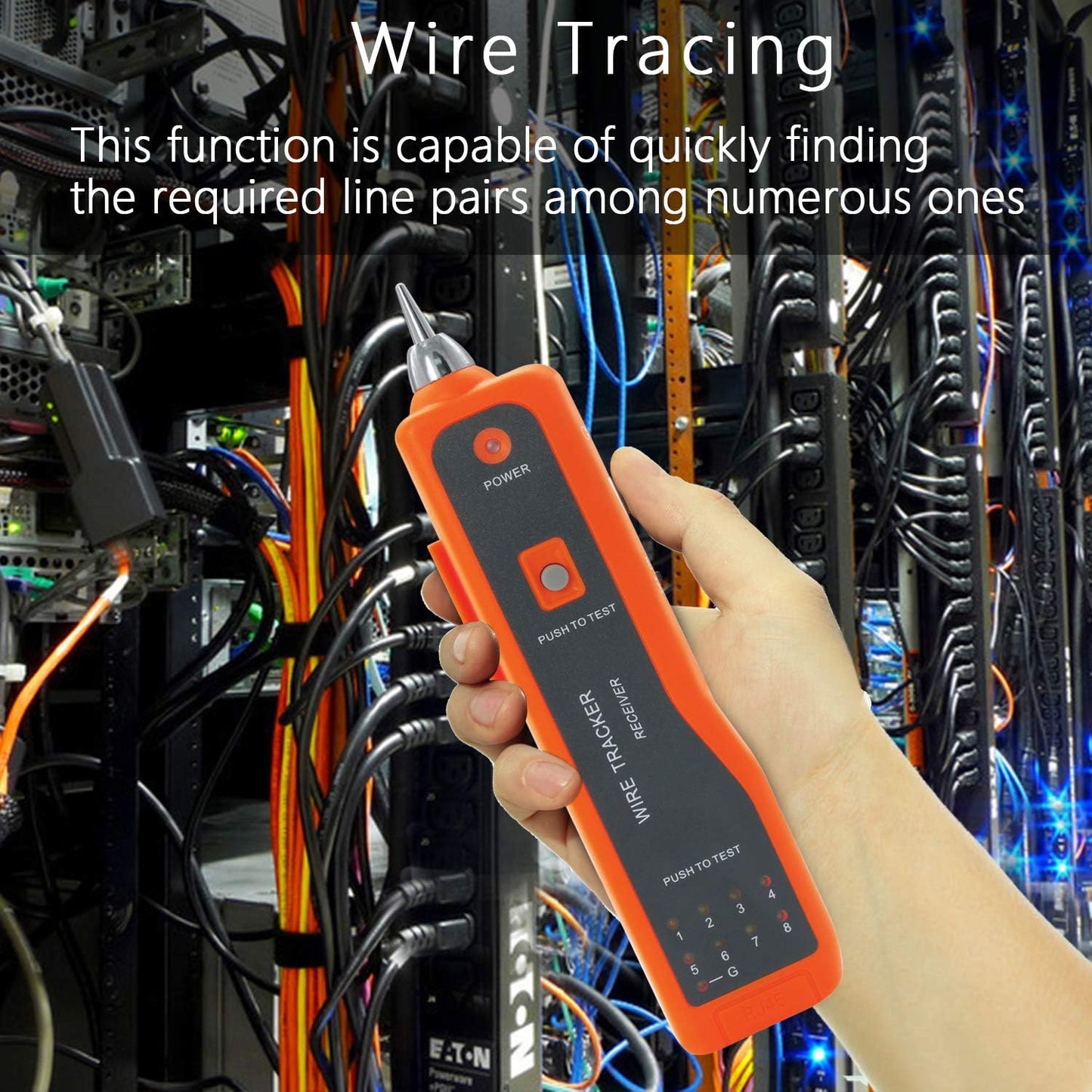 Wire Tester RJ45 RJ11 Cable Tracker Line Finder