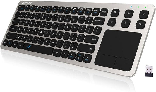 Arteck 2.4G Wireless Touch tv keyboard