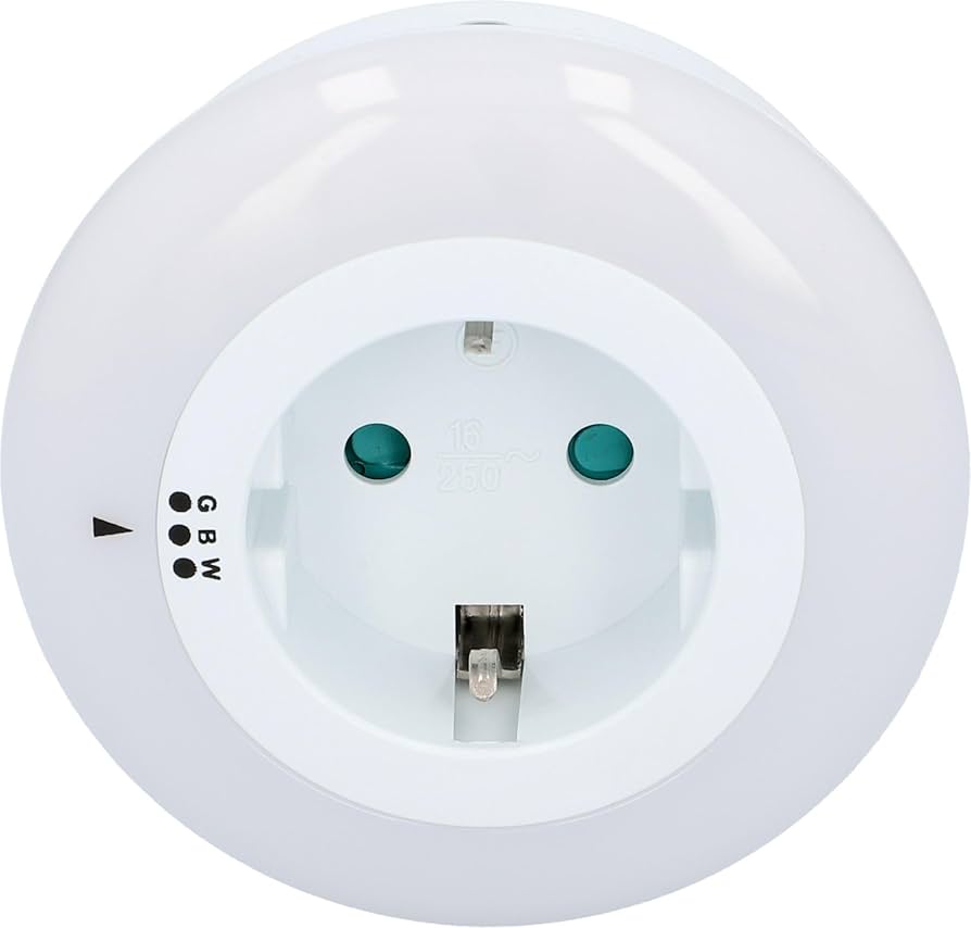 Pack of 3 Unitec Nightlight Adapter Plug