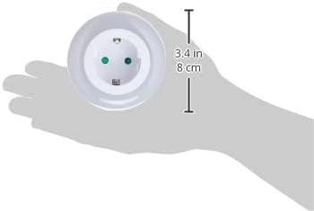 Pack of 3 Unitec Nightlight Adapter Plug