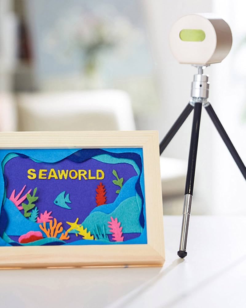 LaserPecker L1 Laser Engraving Machine, Engraving Machine, Portable Laser Engraver Device, Mini Ultralight Laser Engraving Laser Cutter for Wood Timber Leather - with Tripod (Gold)