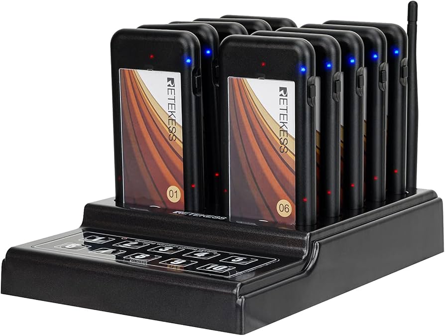 Retekess TD174 Restaurant Pager System 500M Restaurant Buzzer
