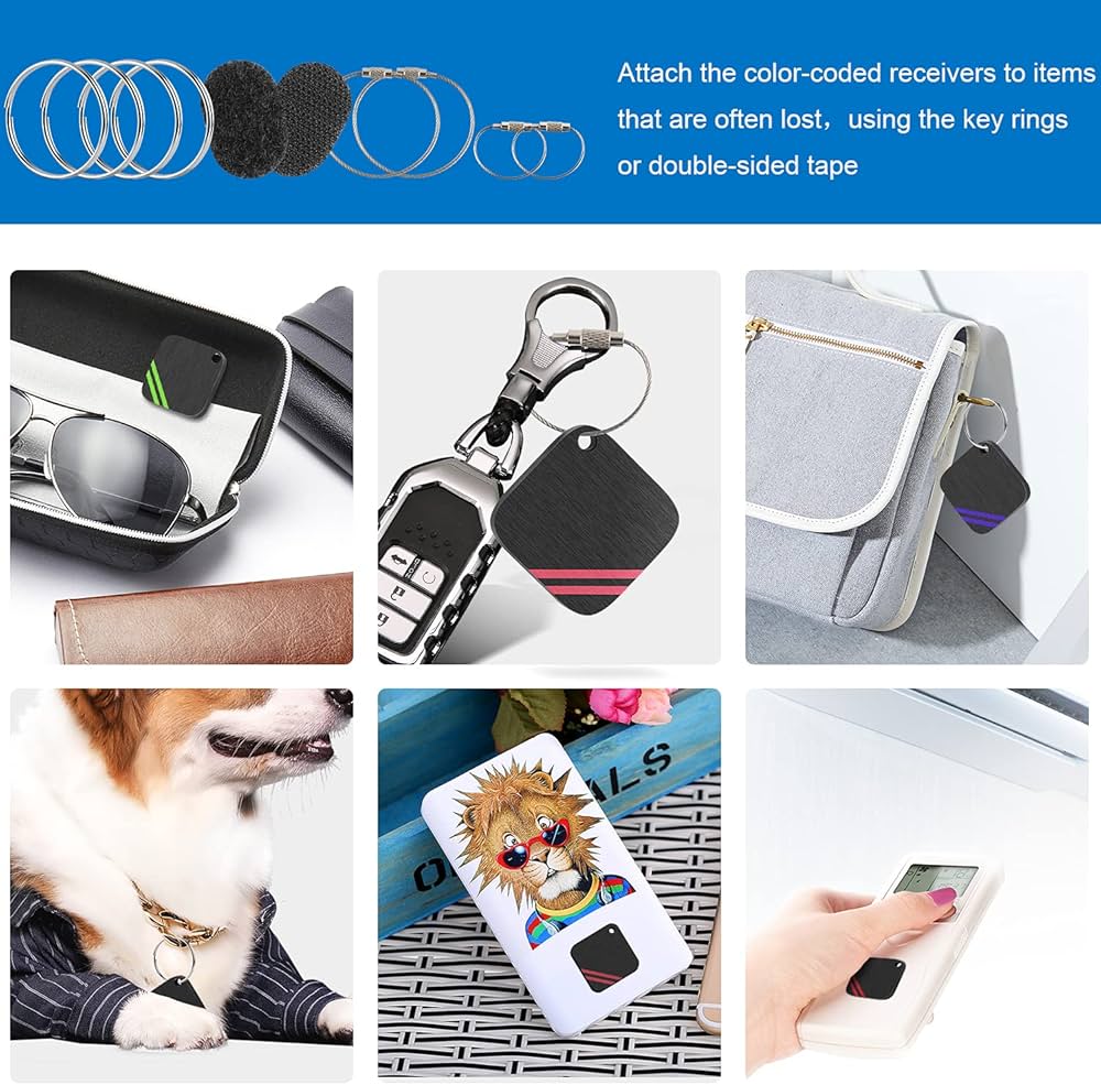 SIMJAR Rechargeable Key Finder with Flashlight