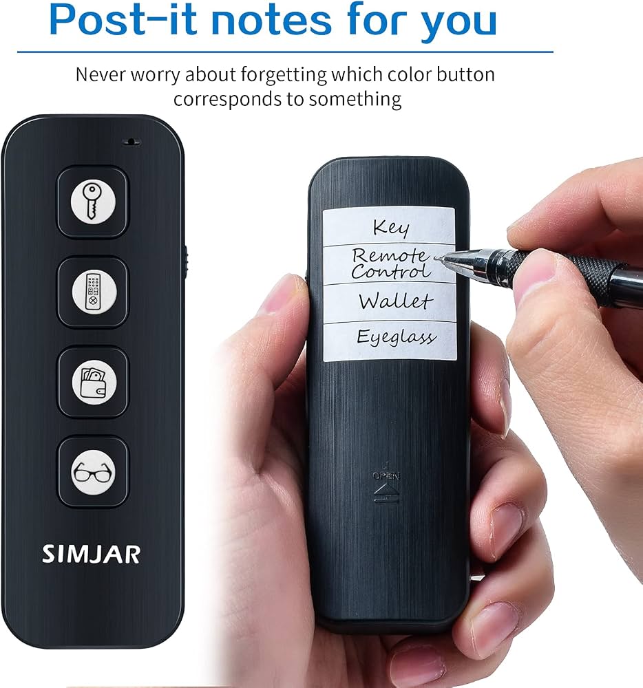 SIMJAR Rechargeable Key Finder with Flashlight