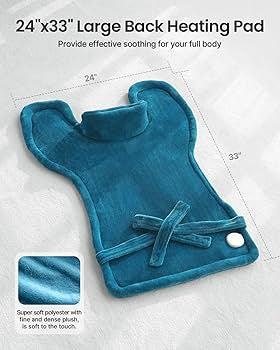 RENPHO Electric Heating Pad 6 Heat Levels for Neck Shoulder and Back