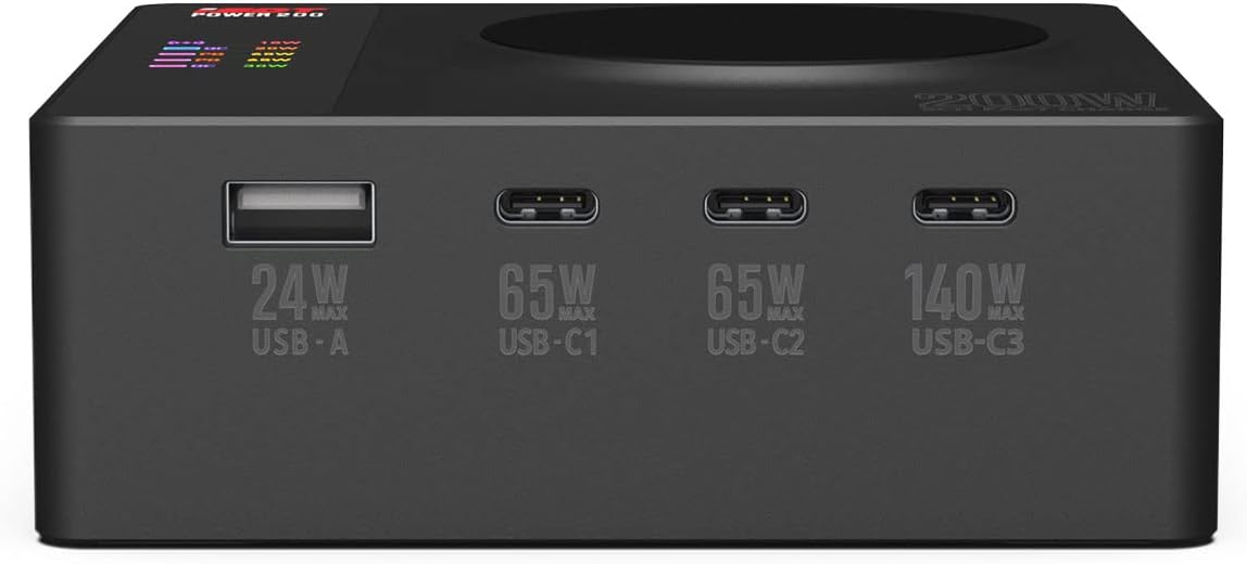ISDT Power 200W USB C Desktop Charging Station