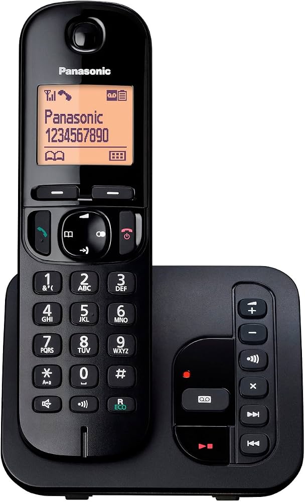 Panasonic KX-TGC220EB DECT Cordless Phone with Answering Machine