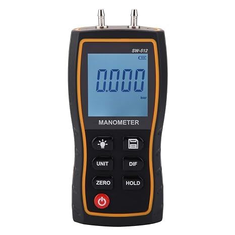 SW512C High Accuracy Air Pressure Digital ManoMeter