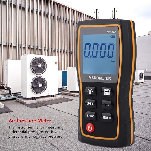 SW512C High Accuracy Air Pressure Digital ManoMeter