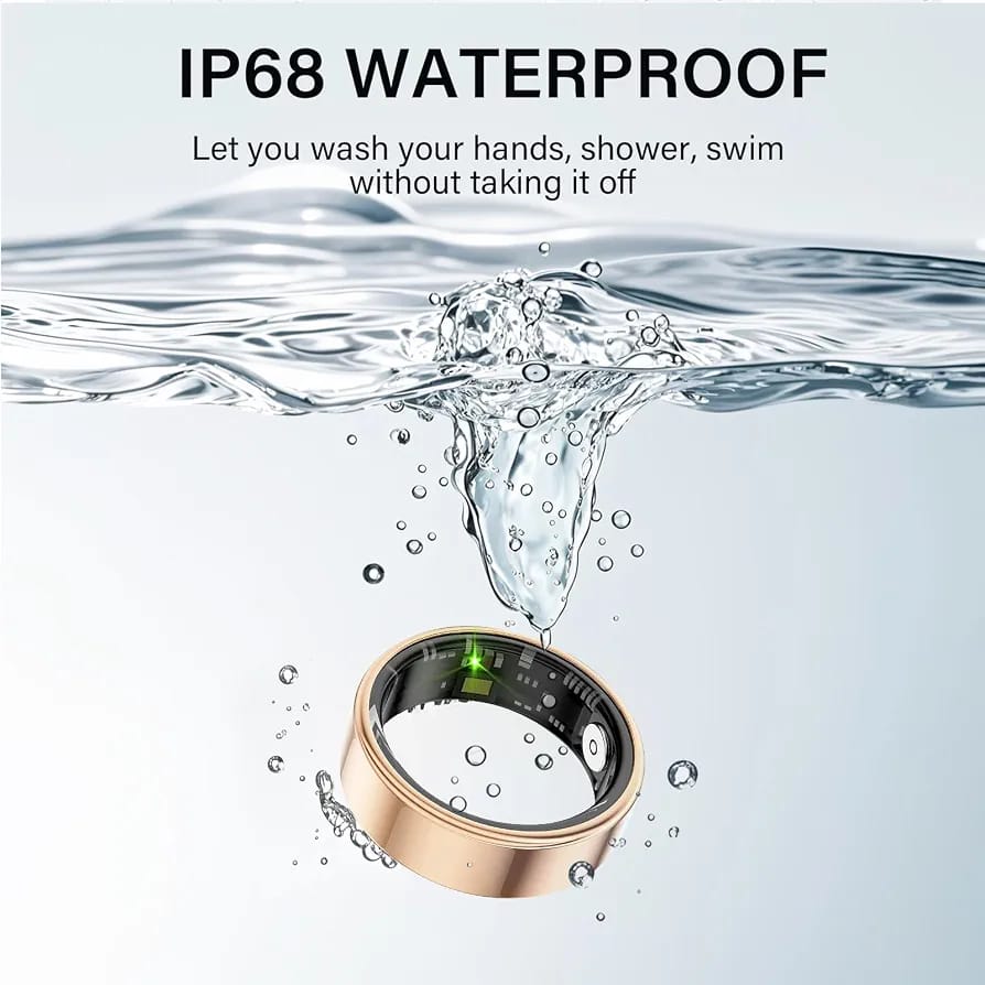 Smart Ring Health Tracker, Fitness Sleep