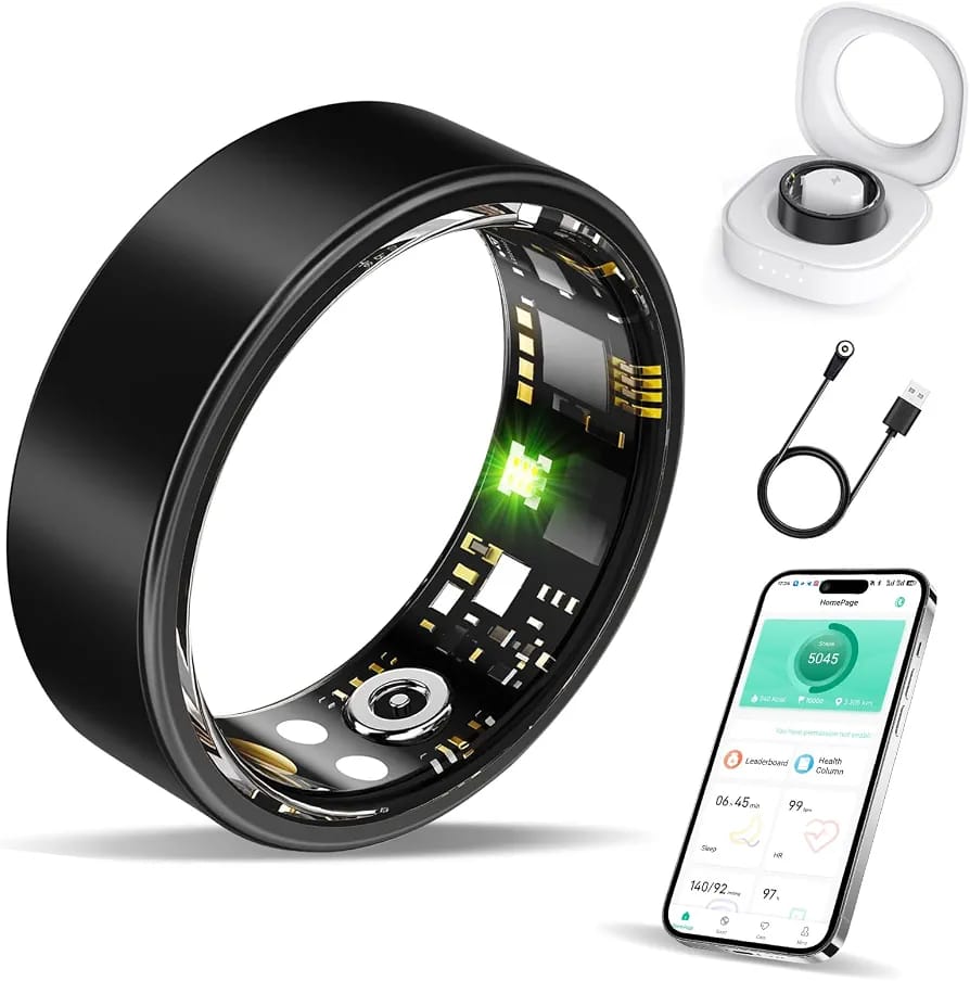 Smart Ring Health Tracker, Fitness Sleep