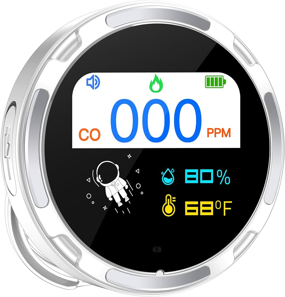 Wolf Guard 3-in-1 Portable CO Detector Carbon Monoxide Detector