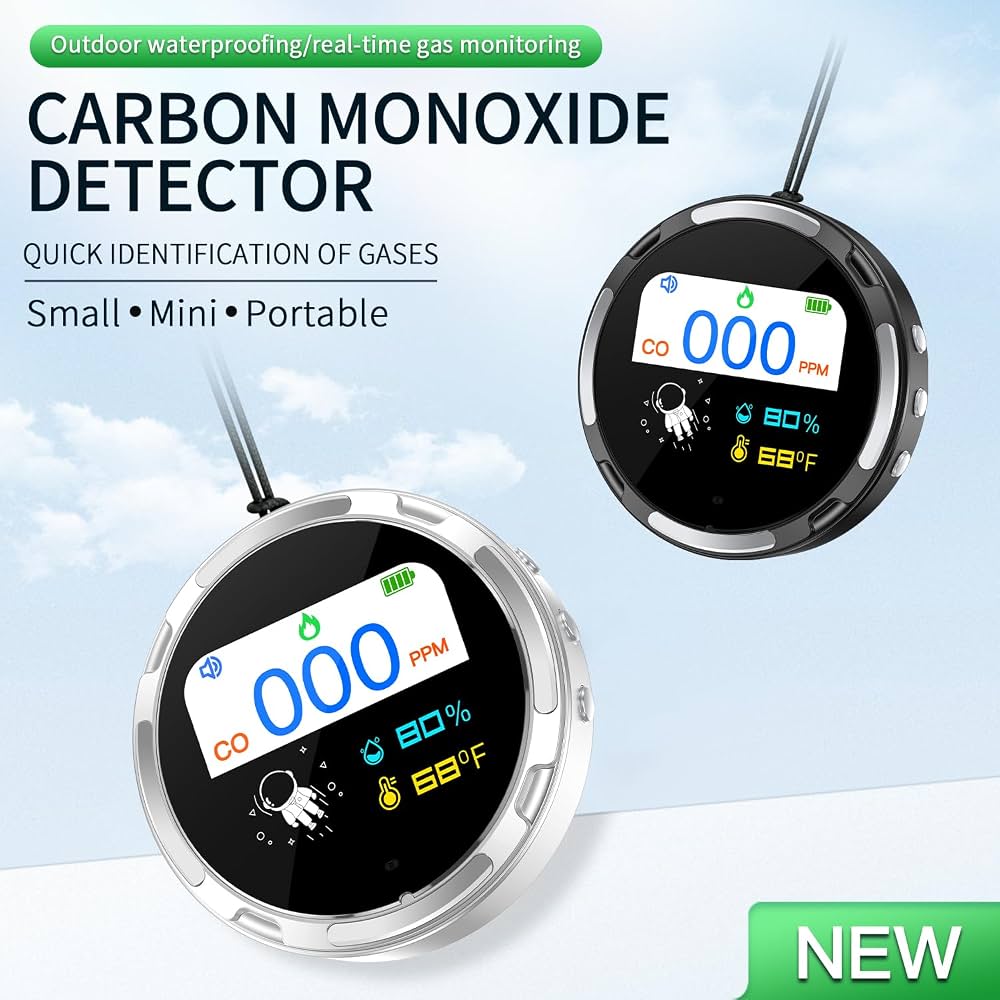 Wolf Guard 3-in-1 Portable CO Detector Carbon Monoxide Detector