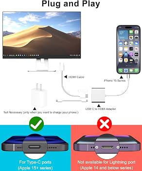 USB C to HDMI Converter Type C Digital AV HDMI Adapter