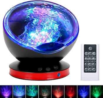 Ocean Wave Projector Night Light Lamp