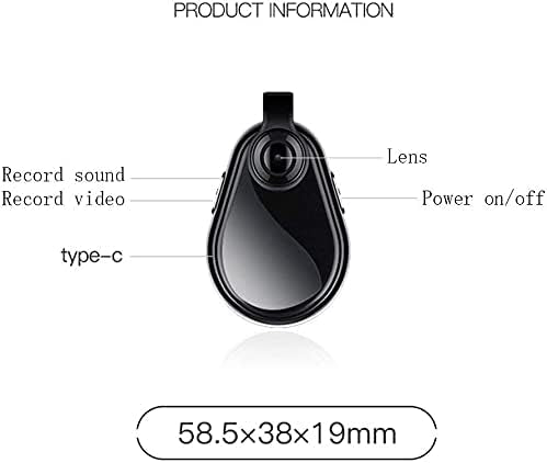 Mini Body Camera Digital Voice Recorder USB and Memory Stick 32GB