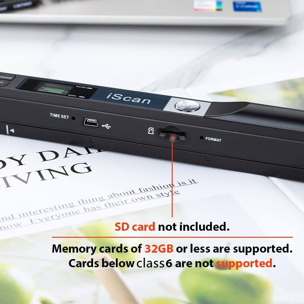Scanner Mini Handheld Document Scanner
