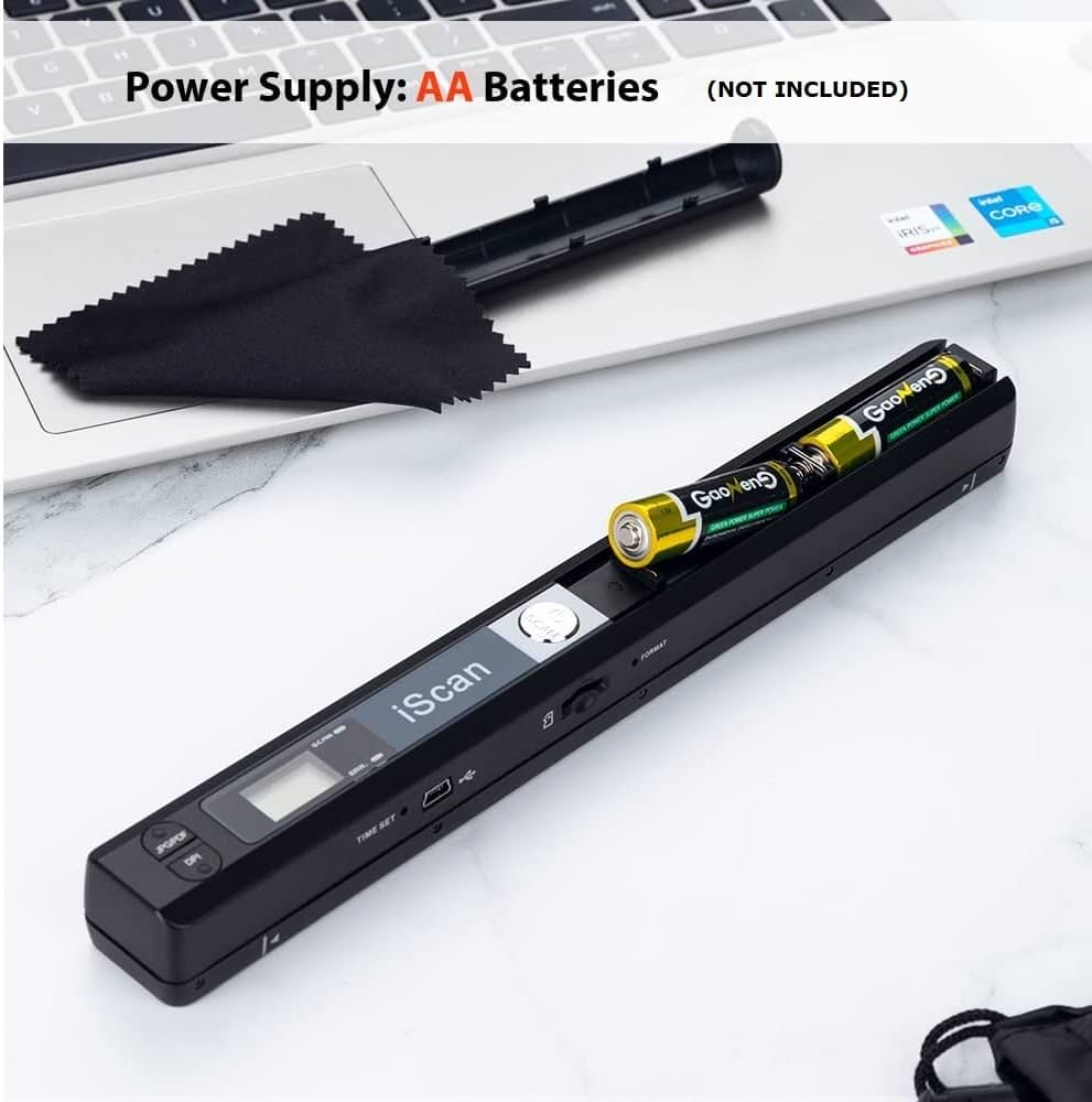 Scanner Mini Handheld Document Scanner