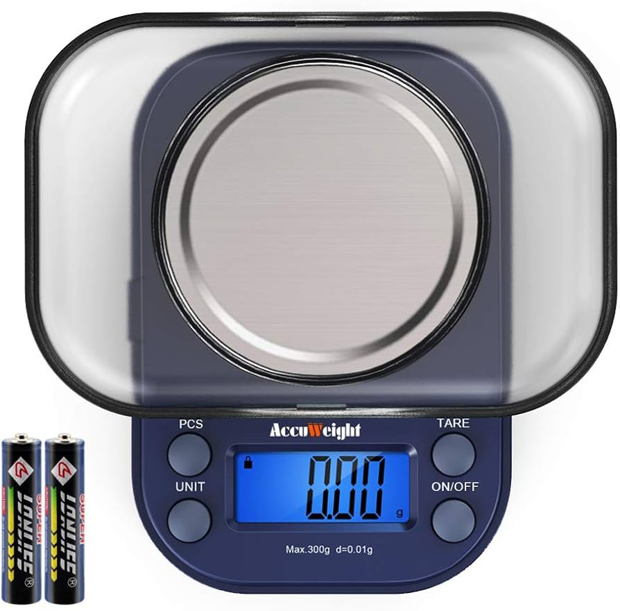 AccuWeight Digital Gram Scale with 300g/0.01g